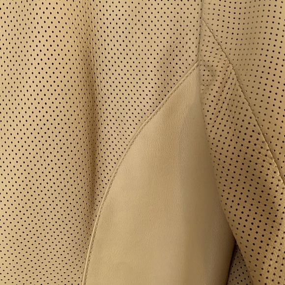 Luisa Spagnoli size 46 fine leather jacket - Picture 11 of 15